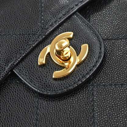 Chanel Black Caviar Skin Shoulder Bag