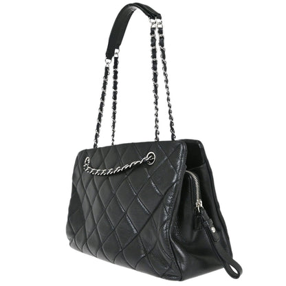 Chanel Black Caviar Skin Timeless Tote Bag