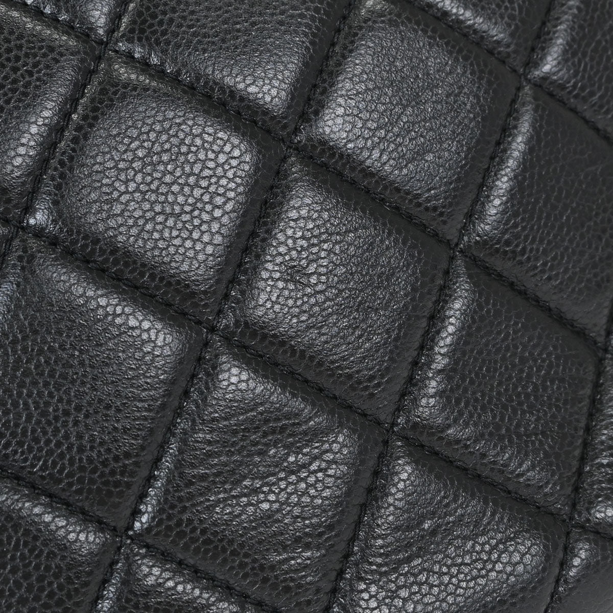 Chanel Black Caviar Skin Timeless Tote Bag