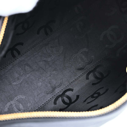 Chanel 2005-2006 Black Calfskin Wild Stitch Handbag