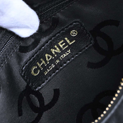 Chanel 2005-2006 Black Calfskin Wild Stitch Handbag