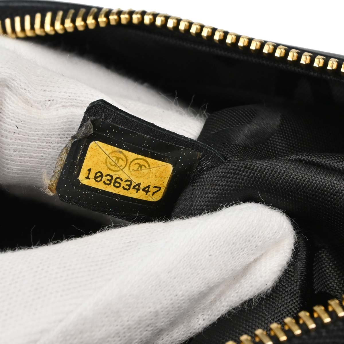 Chanel 2005-2006 Black Calfskin Wild Stitch Handbag