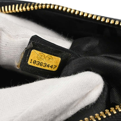 Chanel 2005-2006 Black Calfskin Wild Stitch Handbag