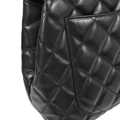 Chanel 2005-2006 Black Lambskin Top Handle Handbag