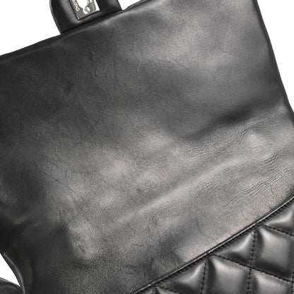 Chanel 2005-2006 Black Lambskin Top Handle Handbag