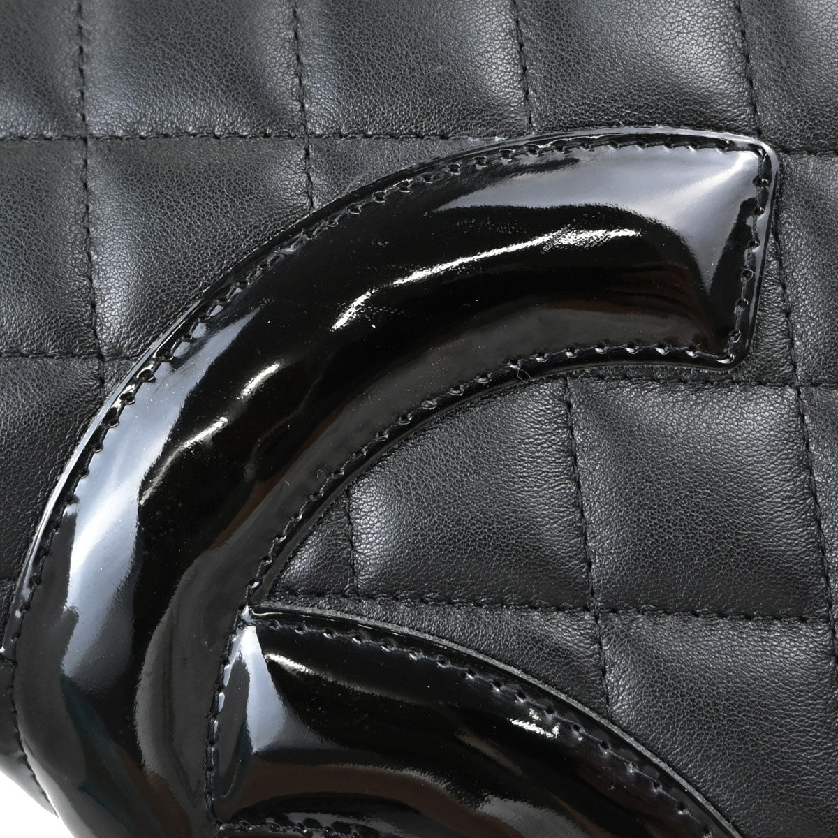 Chanel Black Calfskin Cambon Ligne Tote Handbag