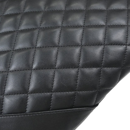 Chanel Black Calfskin Cambon Ligne Tote Handbag