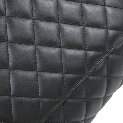 Chanel Black Calfskin Cambon Ligne Tote Handbag