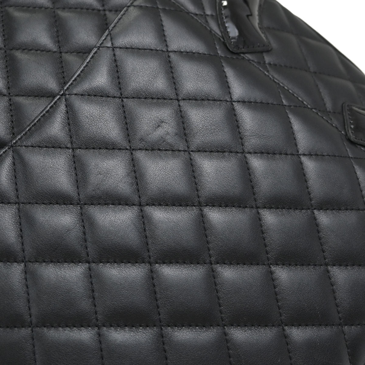 Chanel Black Calfskin Cambon Ligne Tote Handbag