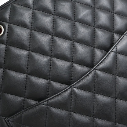 Chanel Black Calfskin Cambon Ligne Tote Handbag
