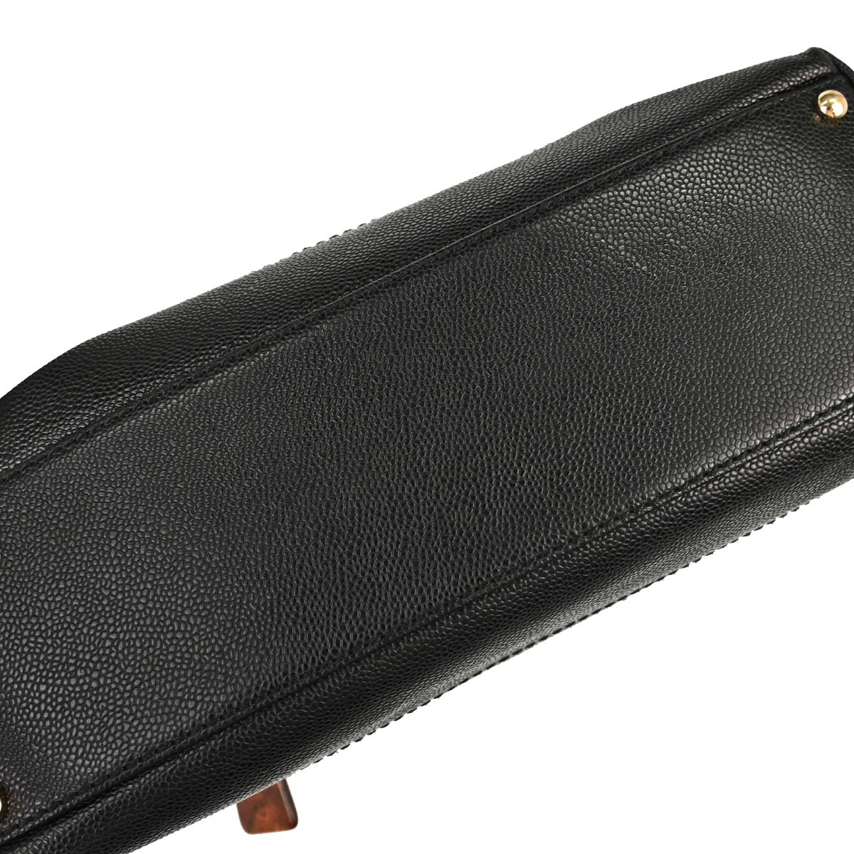Chanel 2001-2003 Black Caviar Skin Handbag