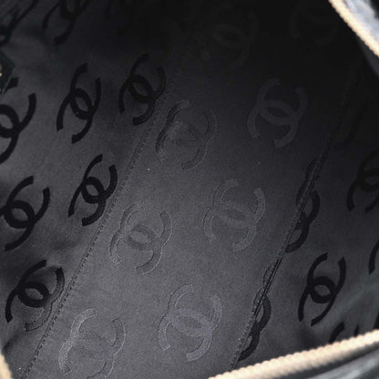 Chanel 2001-2003 Black Caviar Skin Handbag