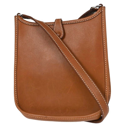 Hermes Fauve Barenia Evelyne TPM Shoulder Bag