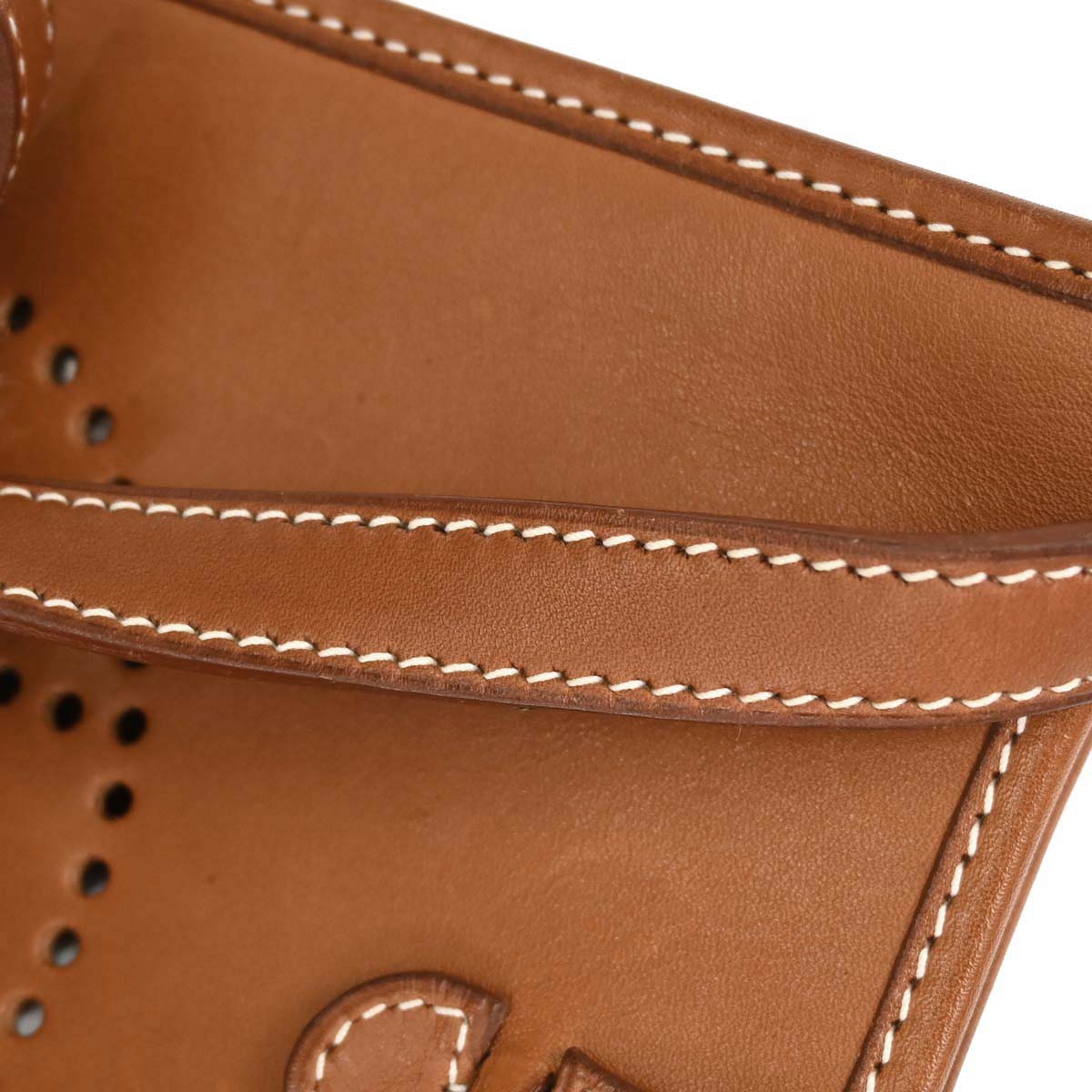 Hermes Fauve Barenia Evelyne TPM Shoulder Bag