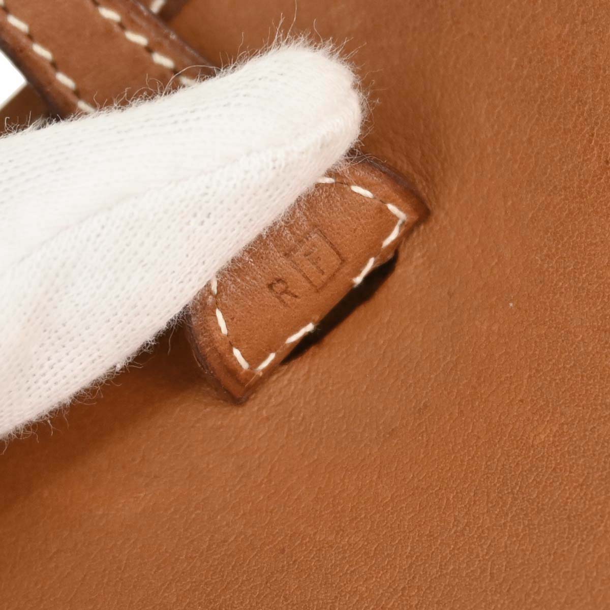 Hermes Fauve Barenia Evelyne TPM Shoulder Bag
