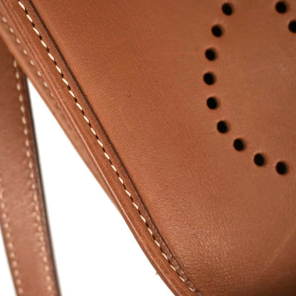 Hermes Fauve Barenia Evelyne TPM Shoulder Bag