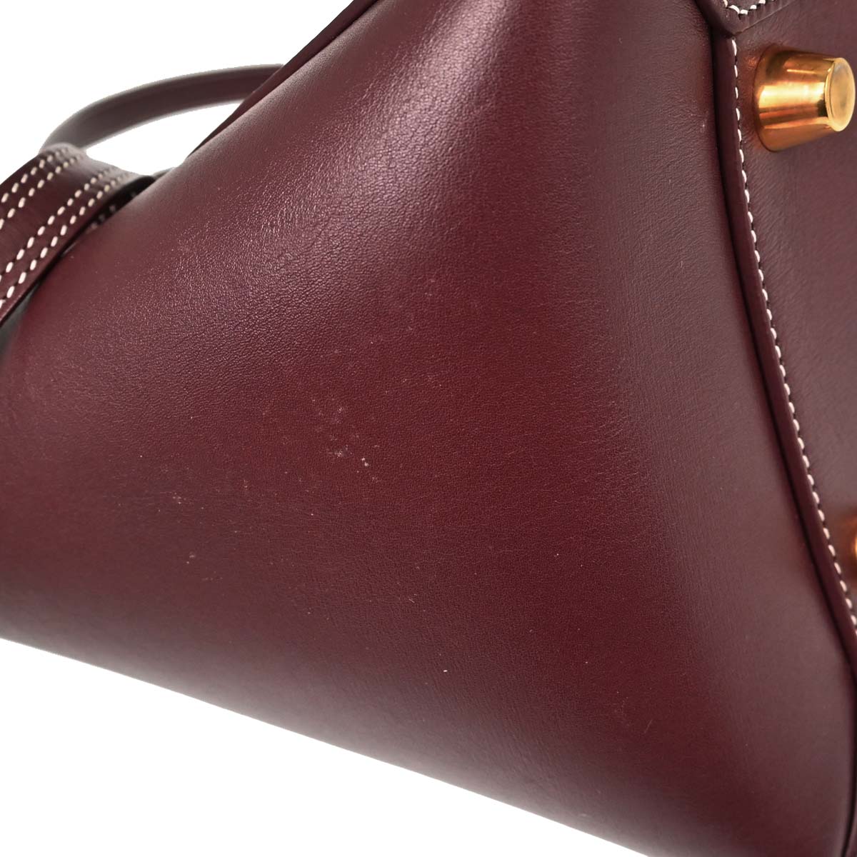 Celine Burgundy Belt Bag Mini 2way Shoulder Handbag