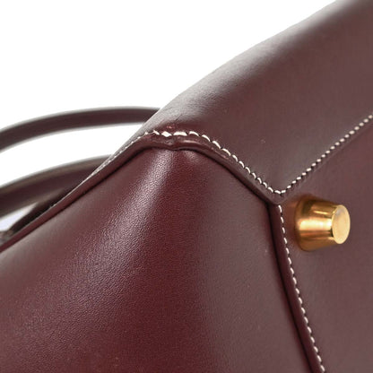 Celine Burgundy Belt Bag Mini 2way Shoulder Handbag