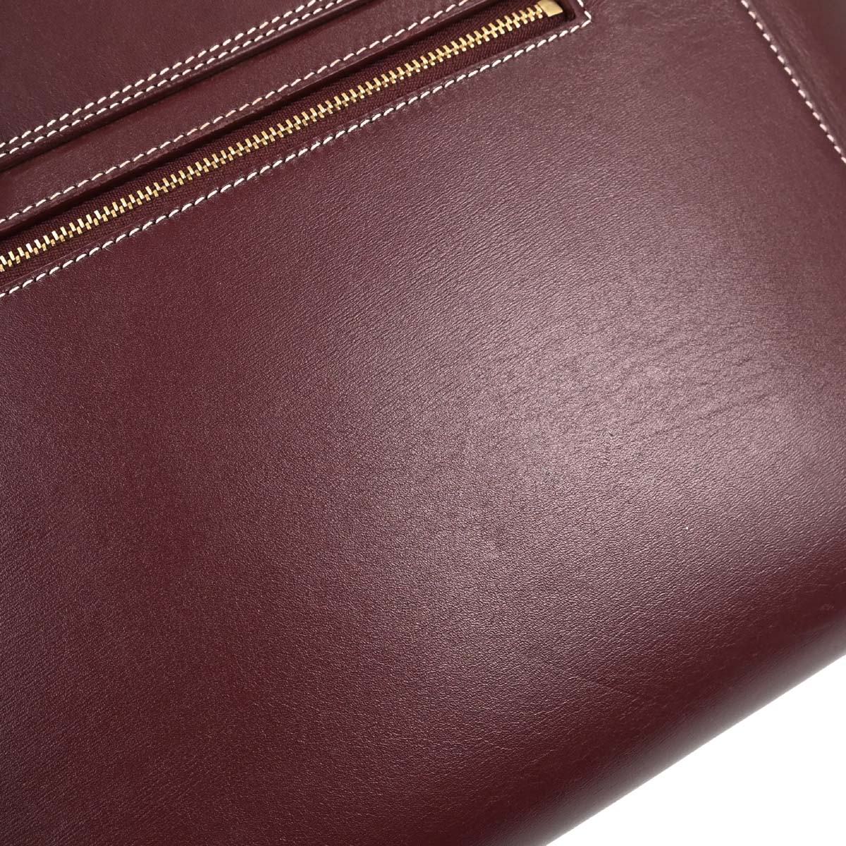 Celine Burgundy Belt Bag Mini 2way Shoulder Handbag