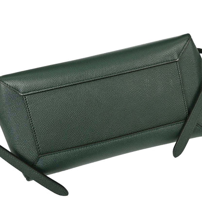 Celine Green Leather Belt Bag Micro 2way Shoulder Handbag