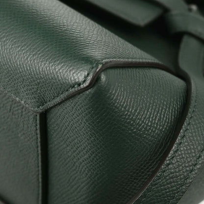 Celine Green Leather Belt Bag Micro 2way Shoulder Handbag