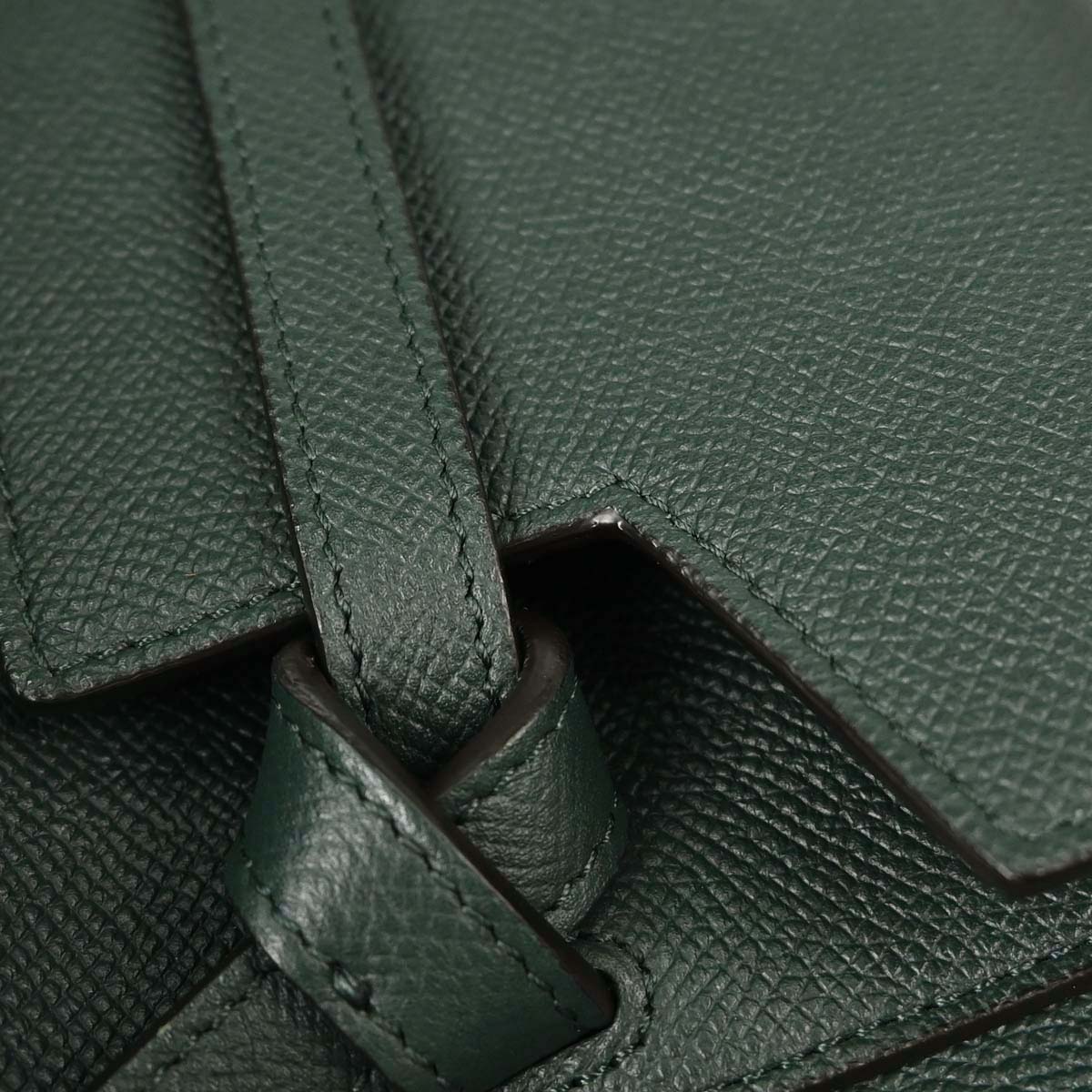Celine Green Leather Belt Bag Micro 2way Shoulder Handbag