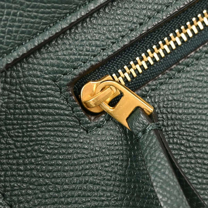 Celine Green Leather Belt Bag Micro 2way Shoulder Handbag