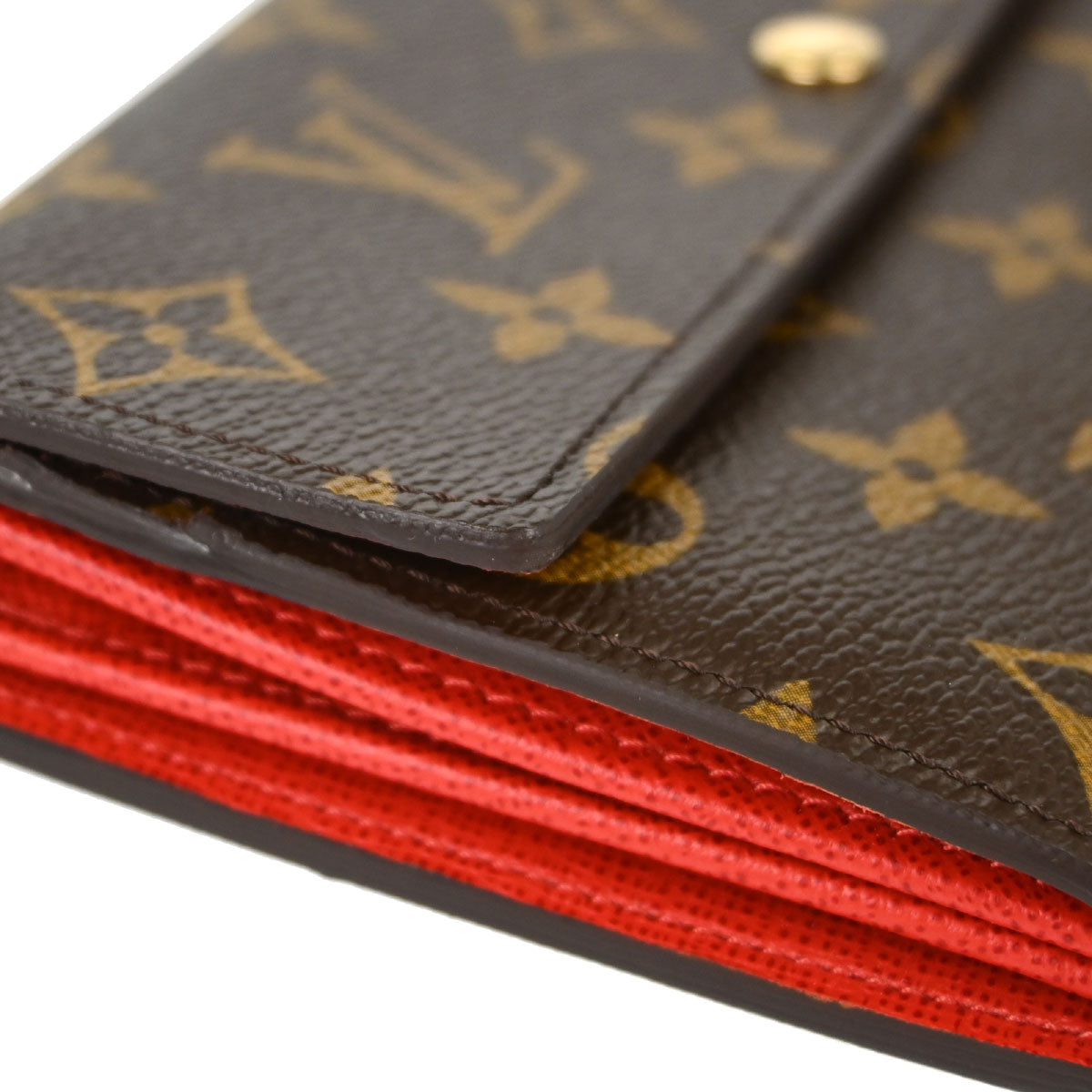 Louis Vuitton Monogram Groom Portefeuille Sarah Wallet M60034