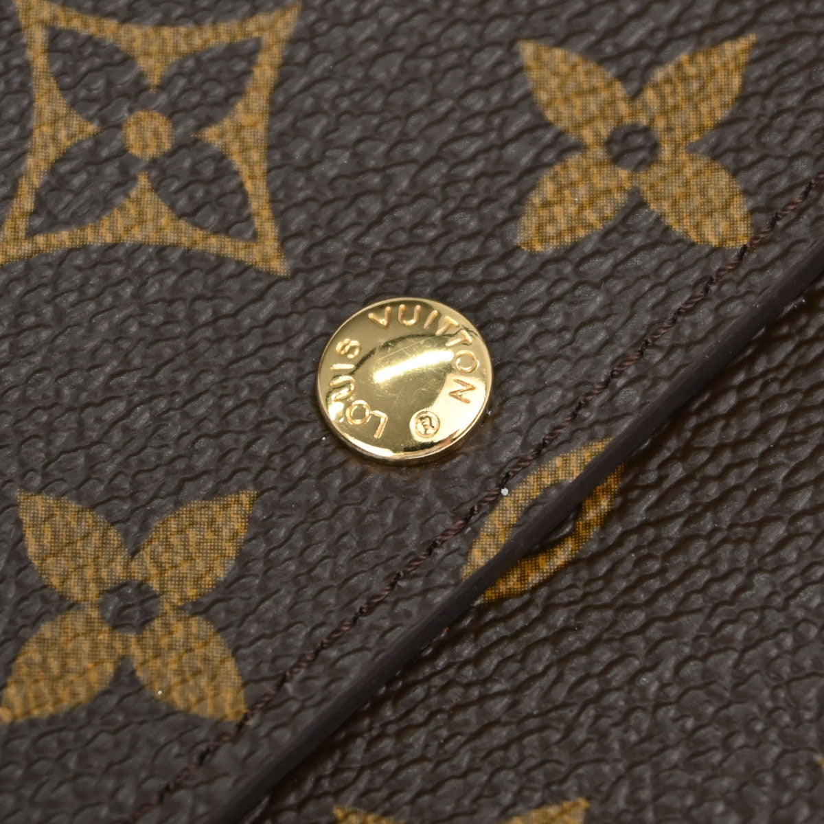 Louis Vuitton Monogram Groom Portefeuille Sarah Wallet M60034