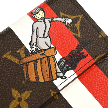 Louis Vuitton Monogram Groom Portefeuille Sarah Wallet M60034