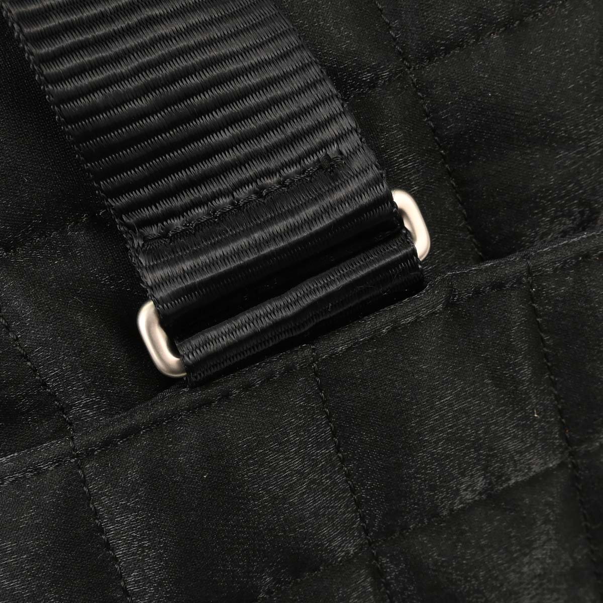 Chanel 2005-2006 Black Nylon Choco Bar Sport Line Duffle Handbag