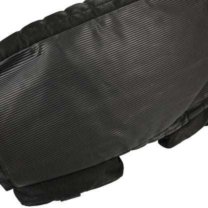 Chanel 2005-2006 Black Nylon Choco Bar Sport Line Duffle Handbag