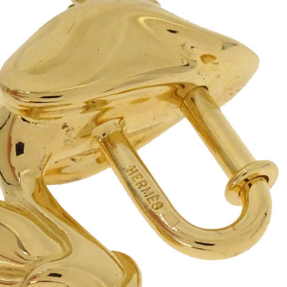 Hermes Pelican Motif 1992 Limited Cadena Padlock Gold Bag Charm
