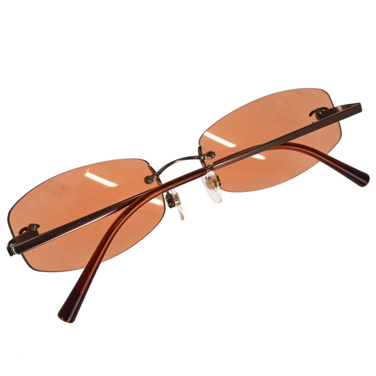 Chanel Sunglasses Eyewear Orange Small Good 54□19 130