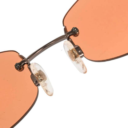 Chanel Sunglasses Eyewear Orange Small Good 54□19 130