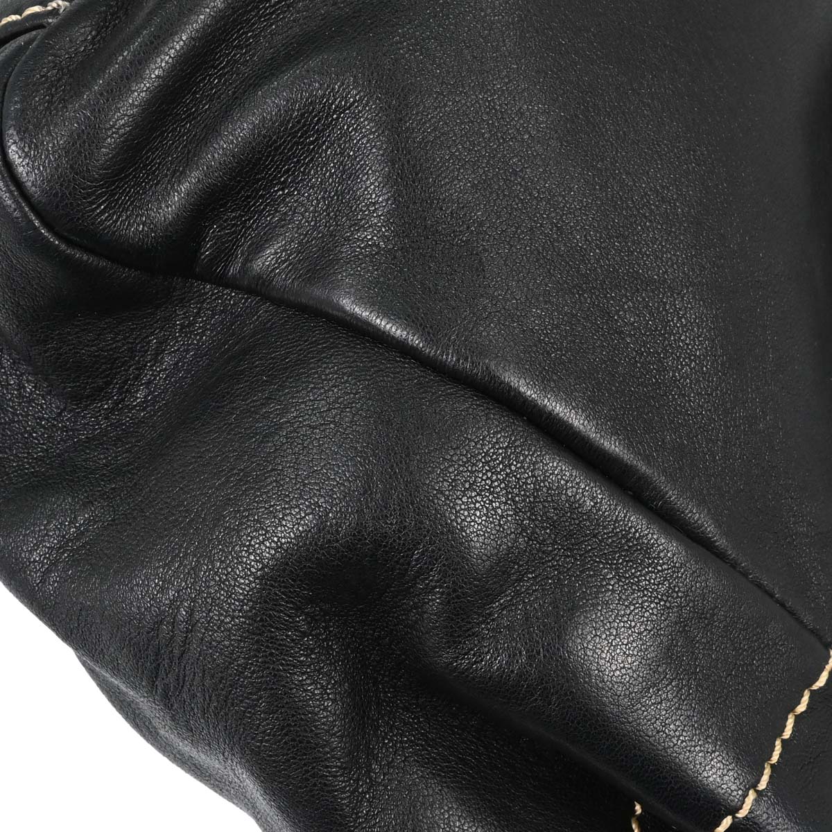 Chanel 2004-2005 Black Lambskin Wild Stitch Handbag