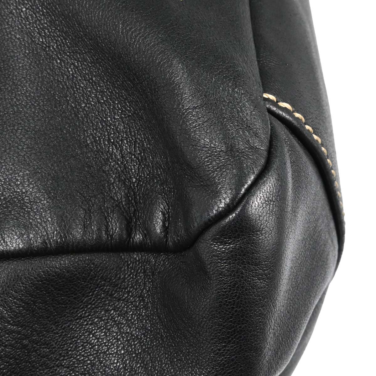 Chanel 2004-2005 Black Lambskin Wild Stitch Handbag