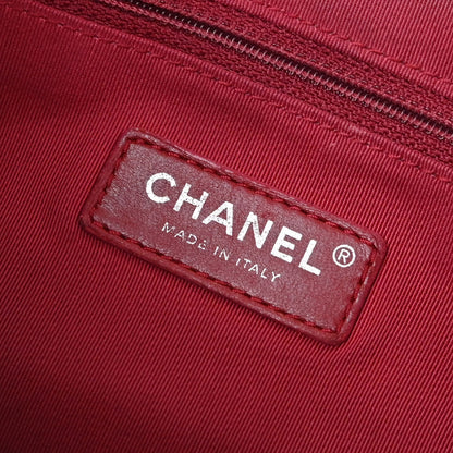 Chanel Black Calfskin Lambskin Medium Gabrielle Shoulder Bag