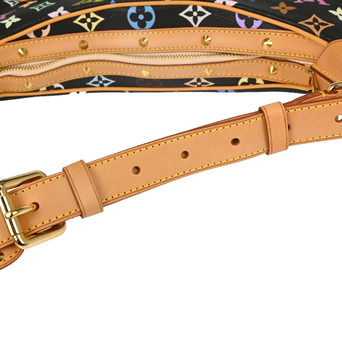 Louis Vuitton Black Multicolor Boulogne Shoulder Bag M92638