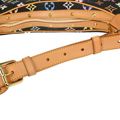 Louis Vuitton Black Multicolor Boulogne Shoulder Bag M92638