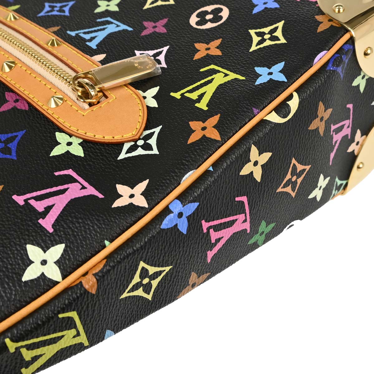 Louis Vuitton Black Multicolor Boulogne Shoulder Bag M92638