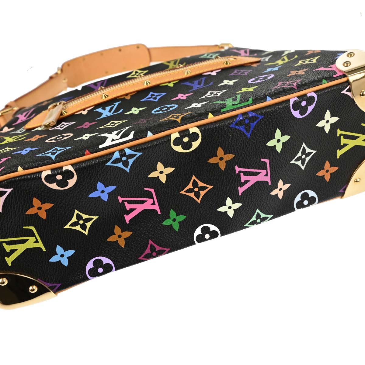 Louis Vuitton Black Multicolor Boulogne Shoulder Bag M92638