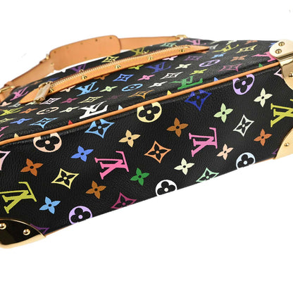 Louis Vuitton Black Multicolor Boulogne Shoulder Bag M92638