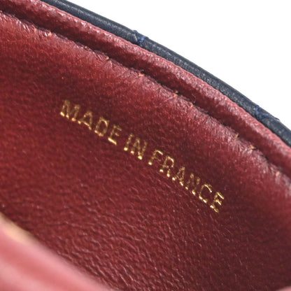 Chanel Navy Lambskin Classic Flap Micro Bum Belt Bag