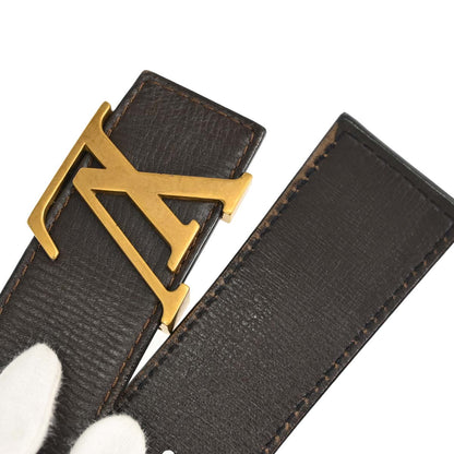 Louis Vuitton Utah Ceinture LV Initials Belt M6902U #90/36