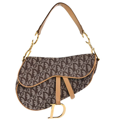 Christian Dior Brown Trotter Saddle Handbag