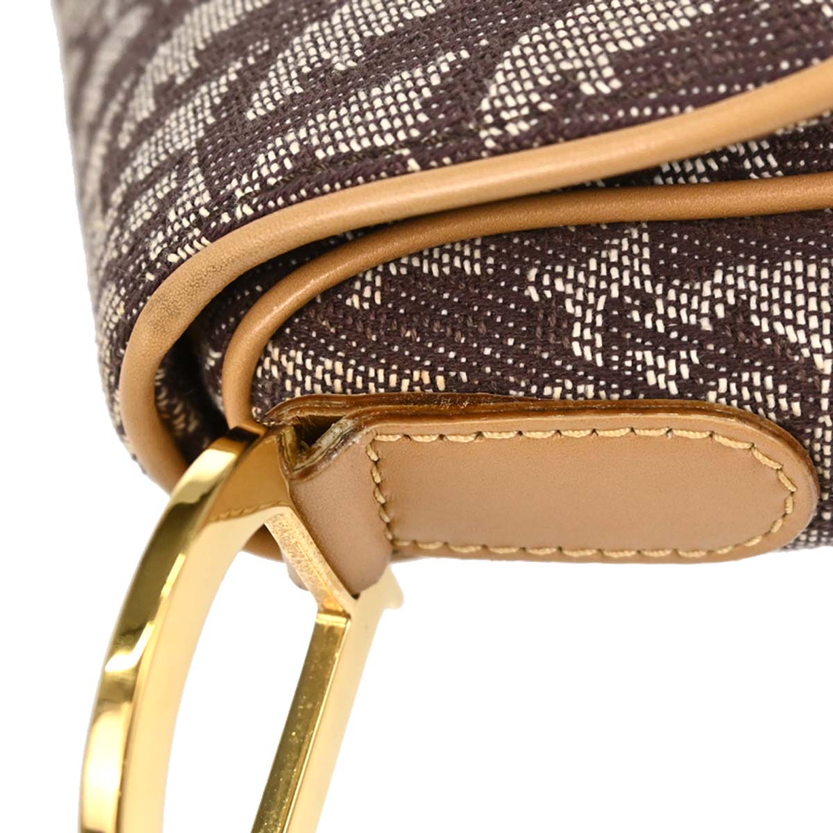 Christian Dior Brown Trotter Saddle Handbag