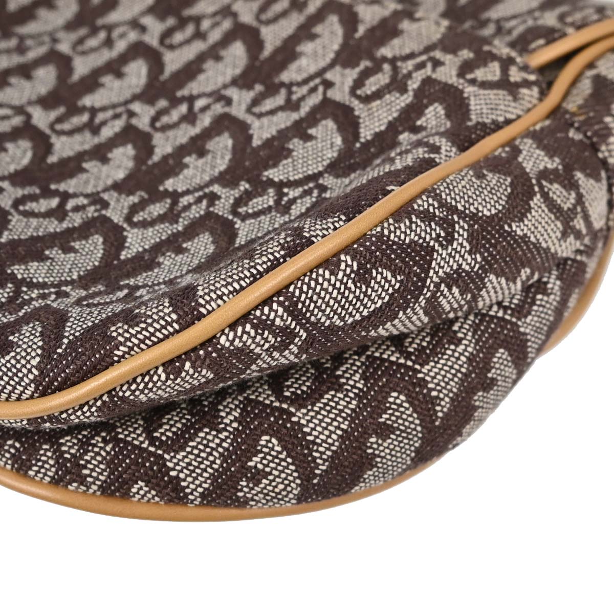 Christian Dior Brown Trotter Saddle Handbag