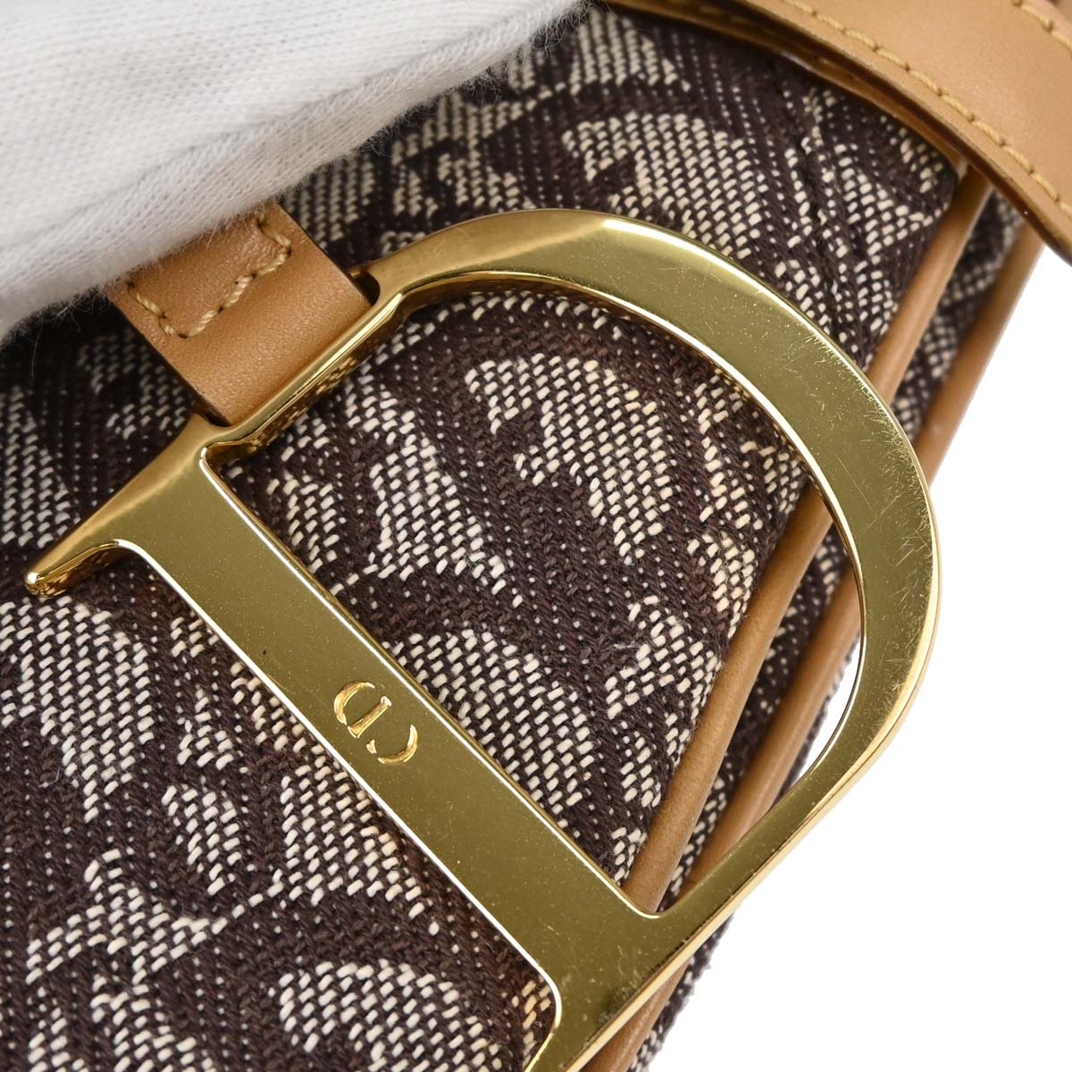 Christian Dior Brown Trotter Saddle Handbag