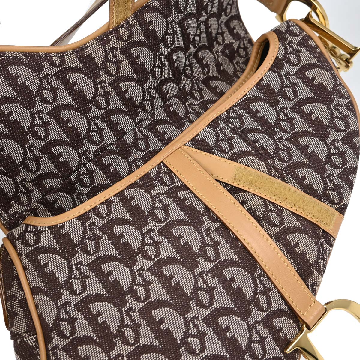 Christian Dior Brown Trotter Saddle Handbag